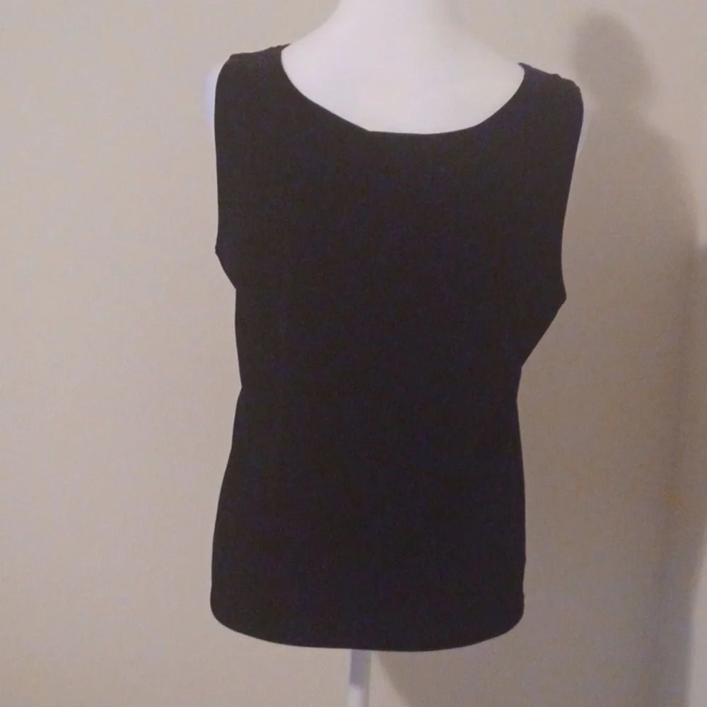 -- DKNY Velvet sleevless top - Picture 10 of 14